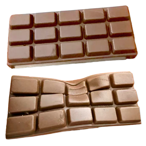 Fun Doh - Slow Rise Scented Squishy Chocolate Bar