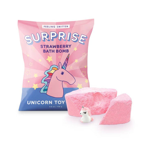 Feeling Smitten - Surprise Bath Bomb - Unicorn