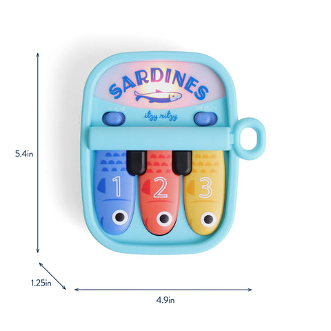 Itzy Ritzy - Bitzy Tunes™ Sardines - Light-up Interactive Piano Toy
