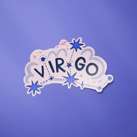 Abbie Ren Illustration - Vinyl Sticker - Virgo