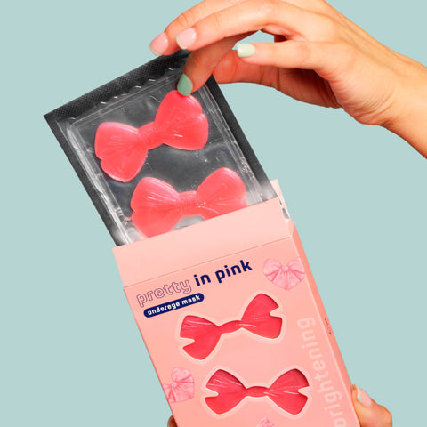 Brightening Undereye Masks - Pretty in Pink!