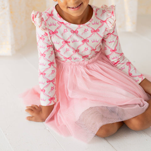Sweet Wink - Long Sleeve Tutu Dress - Princess Coquette L
