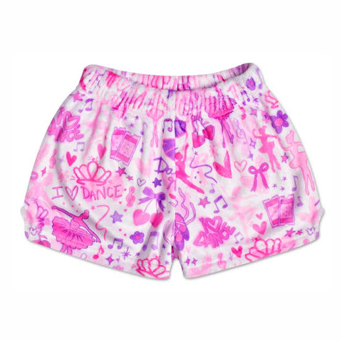 Plush Shorts - Corey Paige Love to Dance