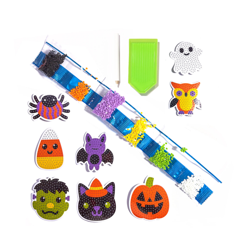 Ooly - Mini Razzle Dazzle DIY Gem Sticker Kit - Spooky Fun