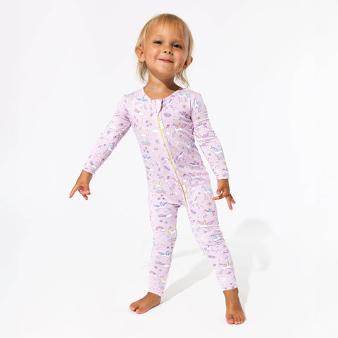 Bellabu Bear - Convertible Footie - Unicorn