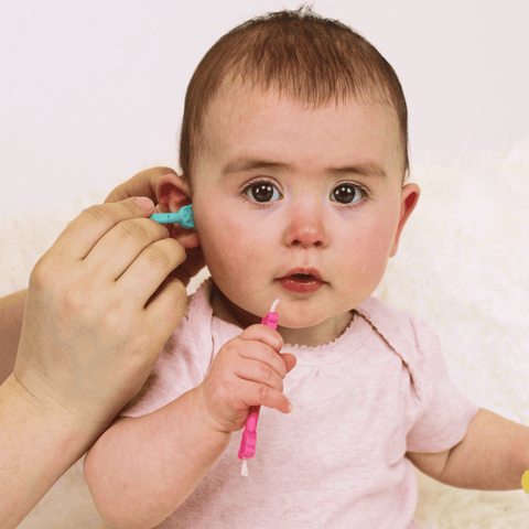 Oogiebear - Booger and Ear Wax Pickers - Orange/Blue