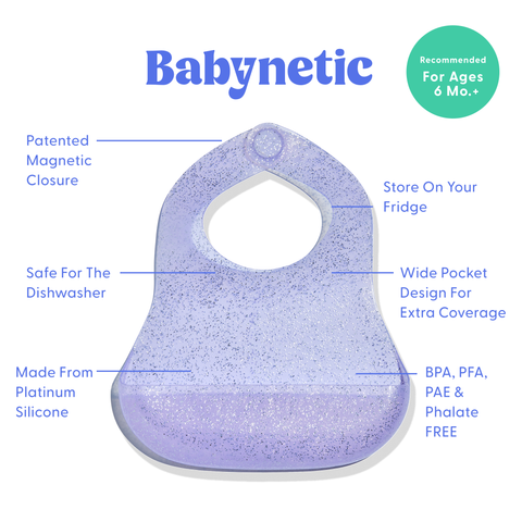 Babynetic - Jelly Bib - Grape
