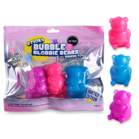 Top Trenz Inc. - Sticky Bubble Blobbies - Gummy Yummies Bear