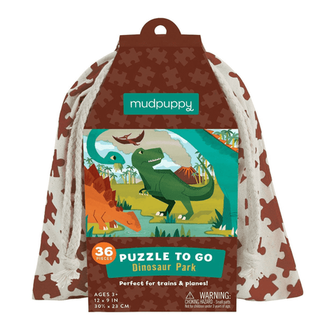 Mudpuppy - Puzzle To Go - Dinosaur Park