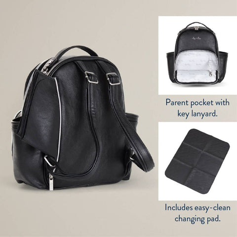 Itzy Ritzy - Diaper Bag Backpack - Noir Itzy Mini Plus™