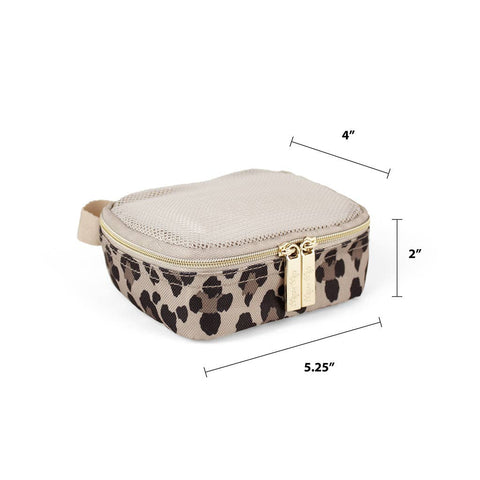 Itzy Ritzy - Diaper Bag Packing Cubes - Leopard Pack Like a Boss™