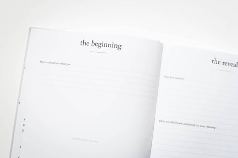 Baby's First Year Memory Book & Photo Album