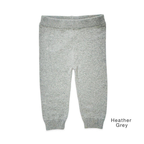 Viverano - Pocket Sweater Knit Pants - Heather Grey