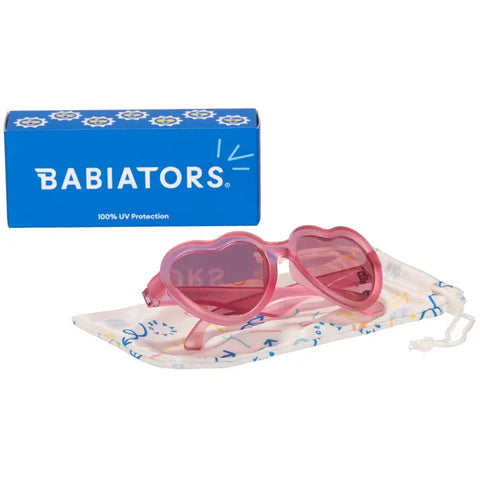 Babiators - Heart w/ Pink Mirrored Lenses - Fuchsia Haze