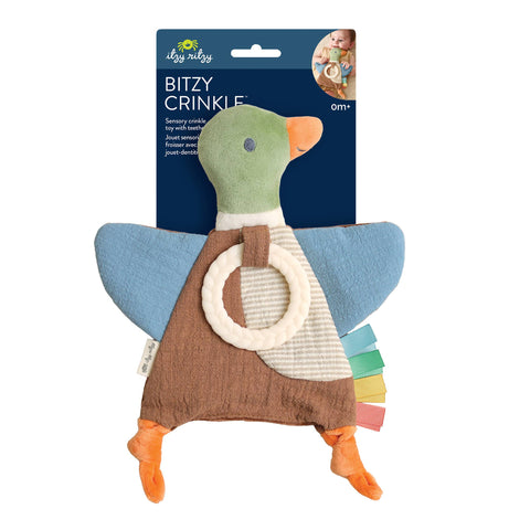 Itzy Ritzy - Bitzy Crinkle™ - Mallard Duck