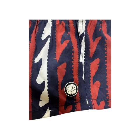 BinkyBro - Swimsuit - Red, White and Waves