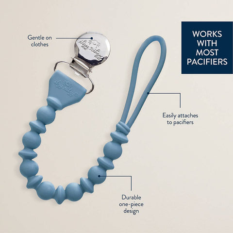 Itzy Paci Strap™ Silicone One-Piece Pacifier Clips
