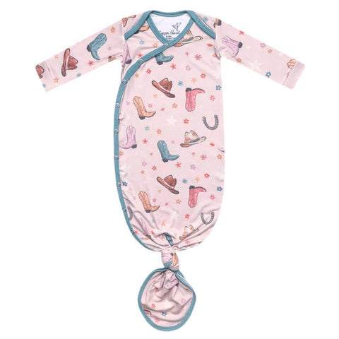 Copper Pearl - Knit Knotted Gown - Cheyenne