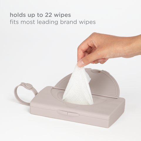 Ubbi - On-the-Go Wipes Dispenser - Taupe