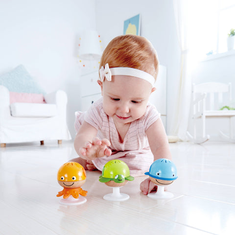 Hape Toys - Sea Animals Rattle Toy Set