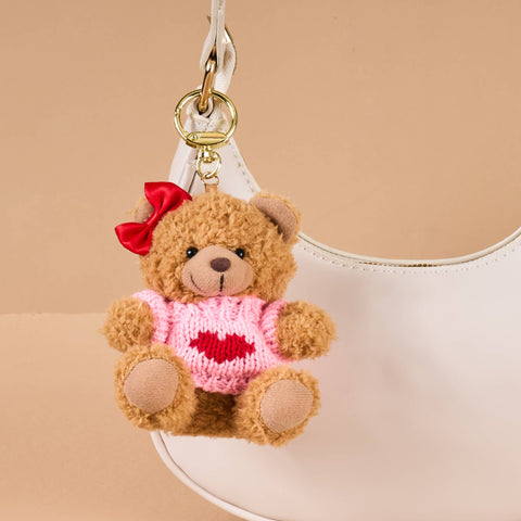 Bag Charm - Teddy Bear Hugs