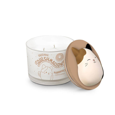 Squishamllows - 12 oz Candle with Squishable Puff - Cam