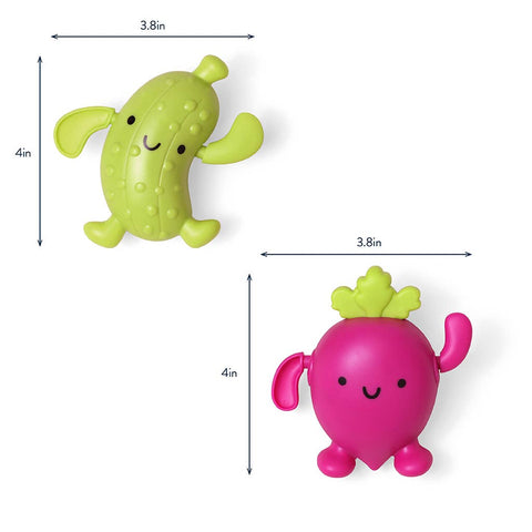 Itzy Ritzy - Veggie Silly Swimmers™ - Bath + Water Toy