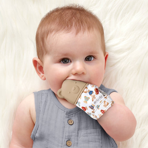 Itzy Ritzy - Itzy Mitt® - Vintage Bear
