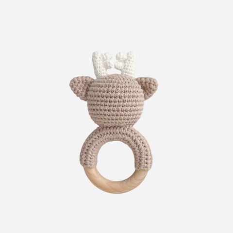 The Blueberry Hill - Crochet Teether - Deer