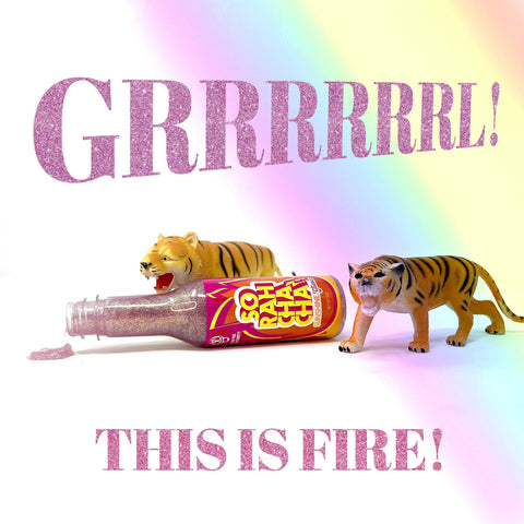 Biodegradable Glitter Aloe Body Gel - SoRahChaCha