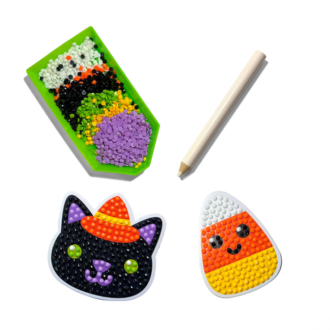 Ooly - Mini Razzle Dazzle DIY Gem Sticker Kit - Spooky Fun