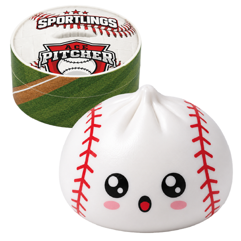 Novelty - Fun Doh Sports Dumpling Squishy