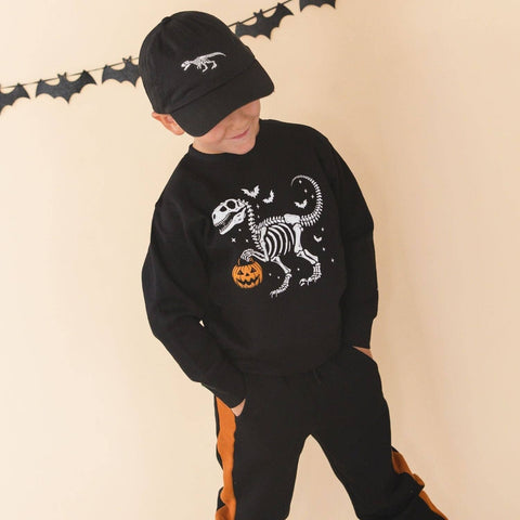 Sweet Wink - Baseball Hat - Dinosaur Skeleton Patch
