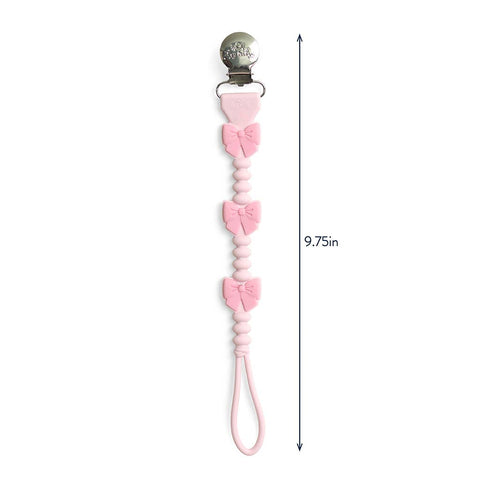 Itzy Ritzy - Itzy Paci Strap Plus™ - Pink Bows