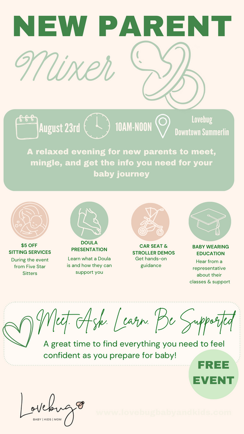 New Parent Mixer: Connect + Learn + Grow