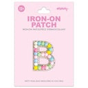 Iscream - Iron on Patches - Pastel Alphabet