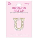 Iscream - Iron on Patches - Pretty Pearl Alphabet