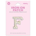 Iscream - Iron on Patches - Pretty Pearl Alphabet