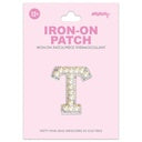 Iscream - Iron on Patches - Pretty Pearl Alphabet