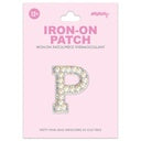 Iscream - Iron on Patches - Pretty Pearl Alphabet