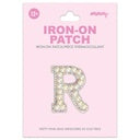 Iscream - Iron on Patches - Pretty Pearl Alphabet