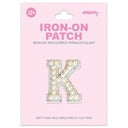 Iscream - Iron on Patches - Pretty Pearl Alphabet