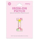 Iscream - Iron on Patches - Pastel Alphabet