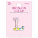 Iscream - Iron on Patches - Pastel Alphabet