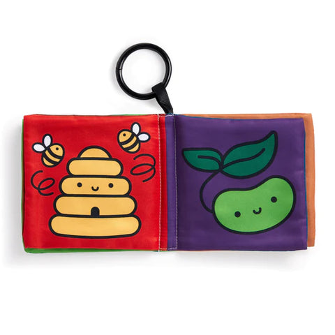 Mudpuppy - Stroller Crinkle Book - Nature Baby