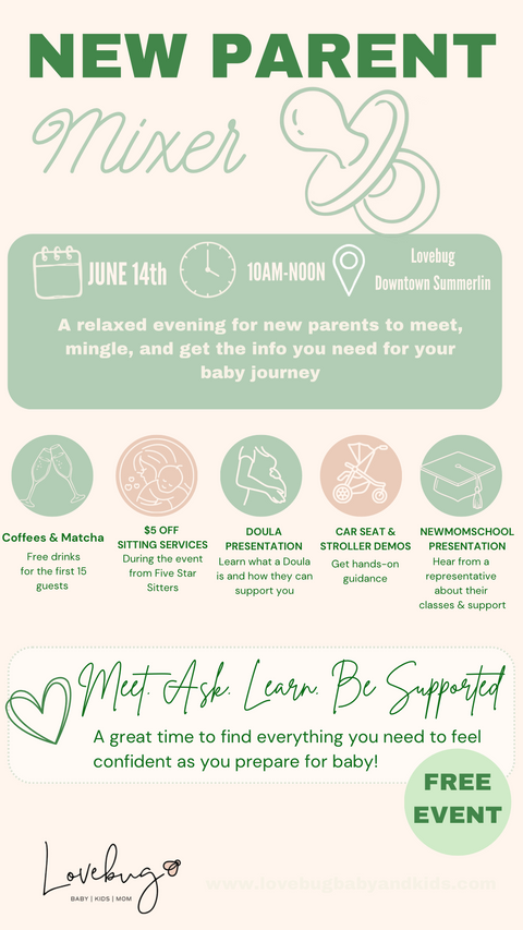 New Parent Mixer: Connect + Learn + Grow