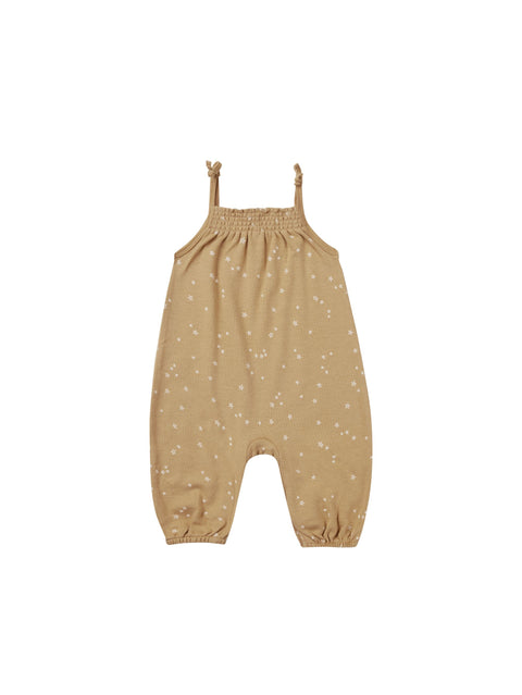 Quincy Mae - Smocked Jumpsuit - Stars