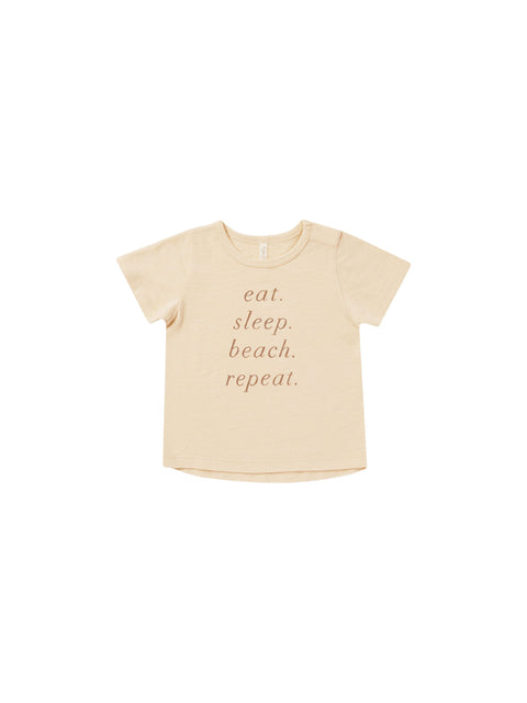 Rylee + Cru - Basic Tee - Eat, Sleep, Beach, Repeat
