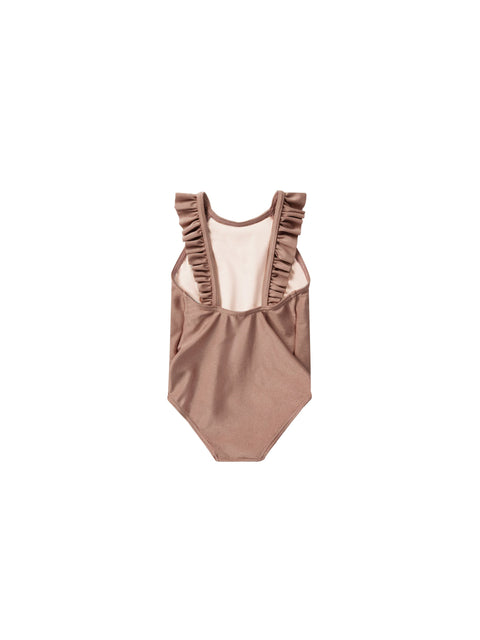 Rylee + Cru - Arielle One-Piece - Mulberry Shimmer