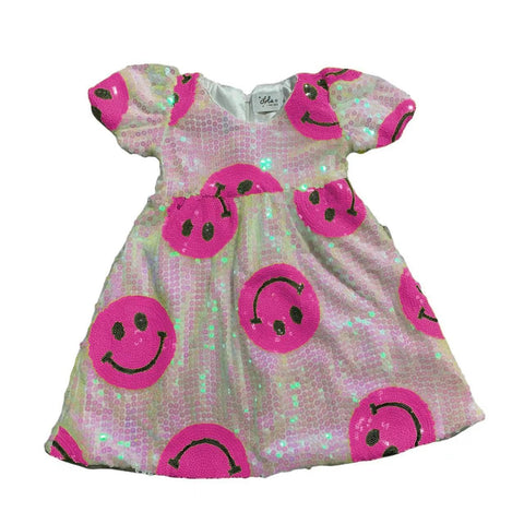 Lola & The Boys - Dress - Pinkie Happy Emoji